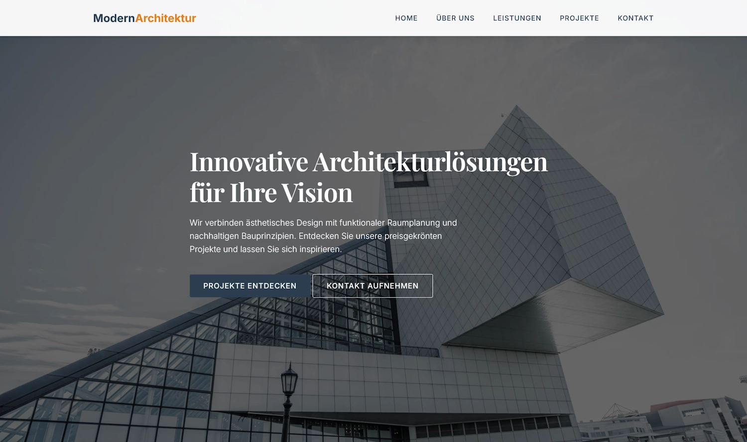 Architekturbüro Modern